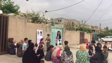 صورة ناشطات عراقيات يطالبن بعقوبات للحد من التمييز ضد المرأة